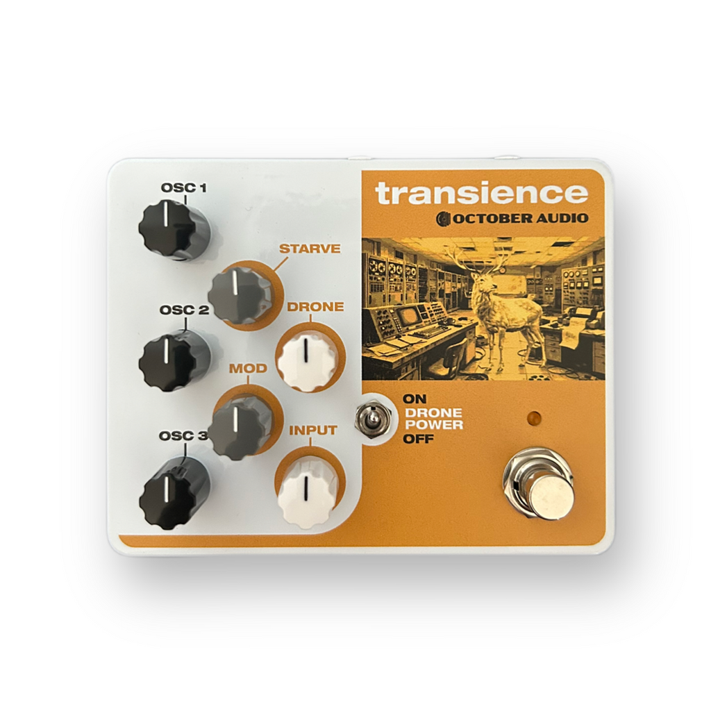 drone guitar pedal transience