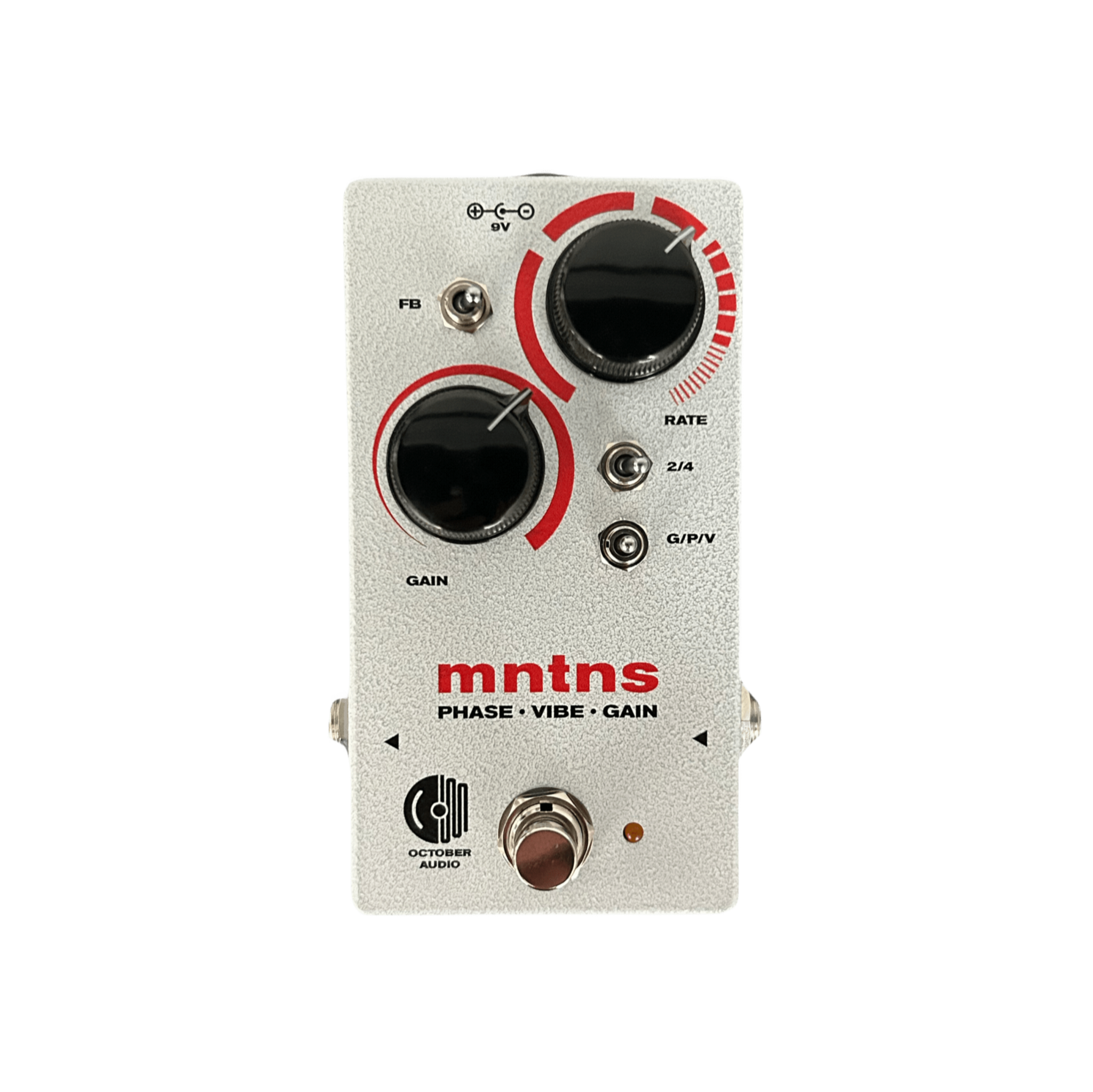 mntns analog phase shifter — October Audio Effects Pedals mntns analog phase shifter — October Audio Effects Pedals